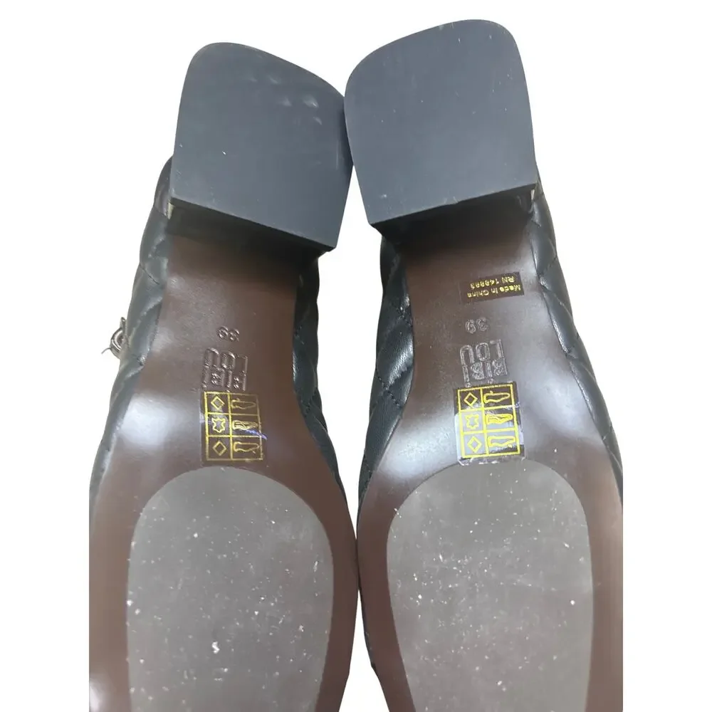 Bibi Lou Quilted Mary Jane Ballet Flats